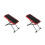 2Pcs Adjustable Folding Iron Guitar Foot Stool For Classical Players 5