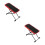 2Pcs Adjustable Folding Iron Guitar Foot Stool For Classical Players 9