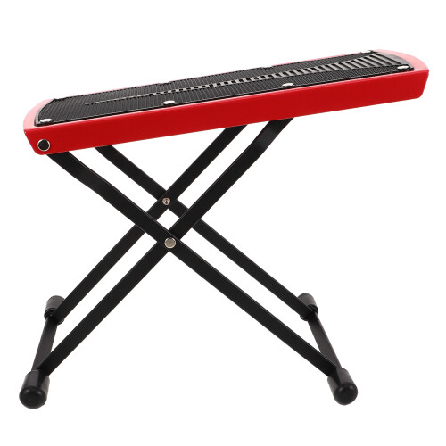 2Pcs Adjustable Folding Iron Guitar Foot Stool For Classical Players 2