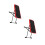 2Pcs Adjustable Folding Iron Guitar Foot Stool For Classical Players 7