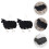 4Stk Mini Blackboard Schafform Holz Hänge Memo 10
