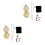 2 Sets Chakra Stones Natural Crystal For Meditation Assorted Color 6