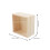 4Pcs Unfinished Wooden Storage Box With Clear Lid 11