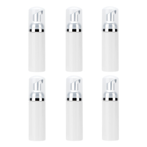 12Pcs Multi-Color Foam-Making Pump Bottles Reusable Storage Containers