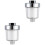 2Pcs Shower Head Water Filter Filtration System Nozzle 5