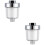 2Pcs Shower Head Water Filter Filtration System Nozzle 8