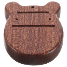 3Pcs 8 Key Kalimba Bottom Plate Solid Wood Base Replacement