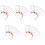 80 Pcs Stainless Steel Hot Curler Clips Replacement Rollers Securing Pin 5