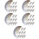 250 Pcs Hat Inner Support Cap Rest Holder For Baseball Caps 9