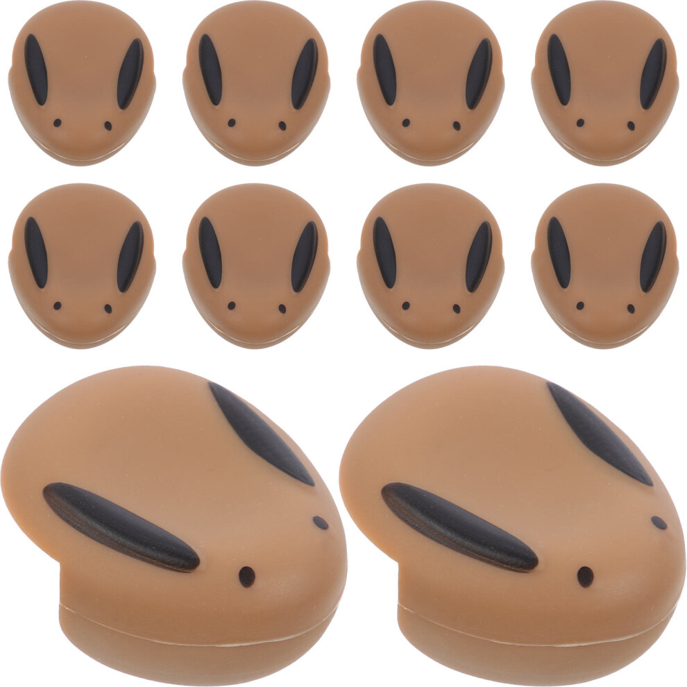 40 Pcs Silicone Anti Collision Corner Protectors Rabbit Design Light Aboofan