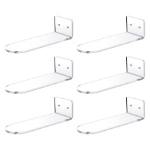 3 Sets Floating Shoe Shelves Wall Mounted Rack For Sports Shoes