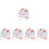 10 Pcs Wrist Pin Cushion For Needlework Sewing 7