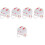 10 Pcs Wrist Pin Cushion For Needlework Sewing 6