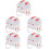 10 Pcs Wrist Pin Cushion For Needlework Sewing 8