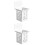 2Pcs Wall Hanging Chopsticks Storage Cage Multi Function Organizer 5