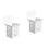 2Pcs Wall Hanging Chopsticks Storage Cage Multi Function Organizer 4
