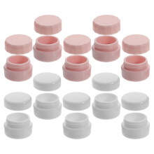 30 Pcs Small Refillable Plastic Cosmetic Jars With Lids