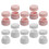 30 Pcs Small Refillable Plastic Cosmetic Jars With Lids 1