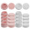 30 Pcs Small Refillable Plastic Cosmetic Jars With Lids 2
