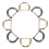 30 Pcs D-Shaped Metal Rings Replacement Diy Bag Accessories 1