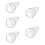 5Pcs Fish Landing Net Replaceable Folding Fishing Net 11