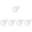 5Pcs Fish Landing Net Replaceable Folding Fishing Net 5