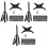 3Pcs Adjustable Training Aid Strap For Indoor Practice 3