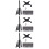 3Pcs Adjustable Training Aid Strap For Indoor Practice 8