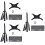 3Pcs Adjustable Training Aid Strap For Indoor Practice 7