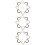 30 Pcs D-Shaped Metal Rings Replacement Diy Bag Accessories 8