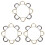 30 Pcs D-Shaped Metal Rings Replacement Diy Bag Accessories 2