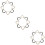 30 Pcs D-Shaped Metal Rings Replacement Diy Bag Accessories 9