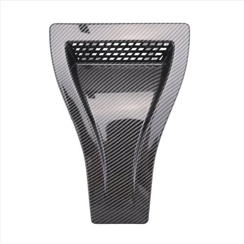 Universal Motorhjelm Ventilation Luftindtagsdæksel Carbon Look Bildele