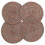 12 Pcs Woven Round Cup Coasters For Home 3