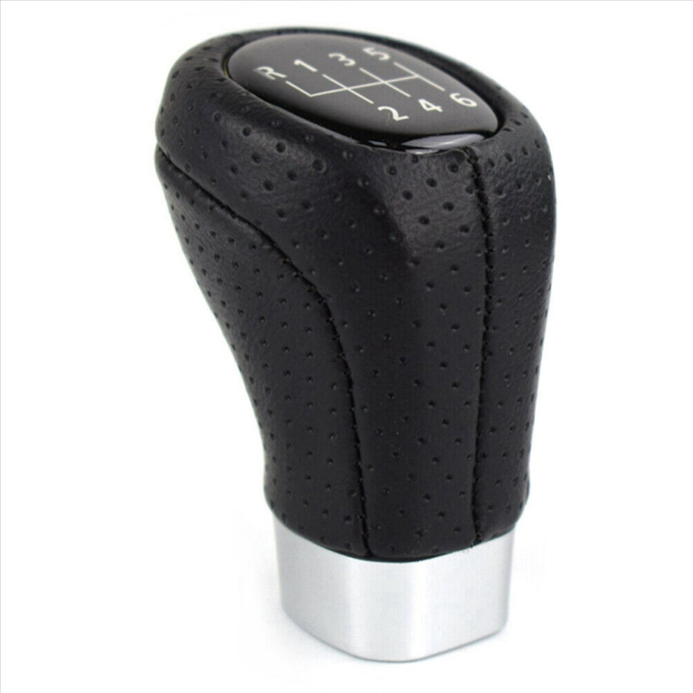 6 Speed Gear Shift Knob Leather For 1Series 3Series E81 E82 E87 4712746142208