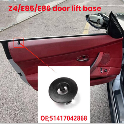 Για Z4 E85 E86 03-08 Κλειδαριά Πόρτας Πείρου, Οδηγός Ράβδου, Πλαίσιο Επένδυσης 2