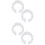 4 Pcs Transparent Rubber Car Spring Buffers For Vehicle Modification 5