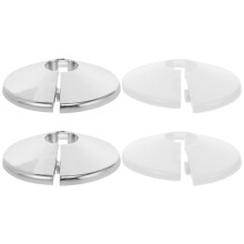 16 Pcs Wall Pipe Cover Round Collars Decoration