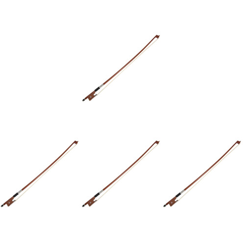 4Pcs 1/4 Violin Bow Replacement Wooden Practice Bow Supply 1