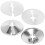 16 Pcs Wall Pipe Cover Round Collars Decoration 3