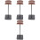 4Pcs Headphone Holder Tabletop Display Rack For Earphones 5