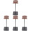 4Pcs Headphone Holder Tabletop Display Rack For Earphones 4