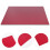 2Pcs Red Acrylic Sheet Translucent Panel For Craft Wall Decor 10