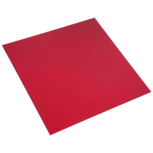 2Pcs Red Acrylic Sheet Translucent Panel For Craft Wall Decor 1