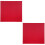 2Pcs Red Acrylic Sheet Translucent Panel For Craft Wall Decor 8