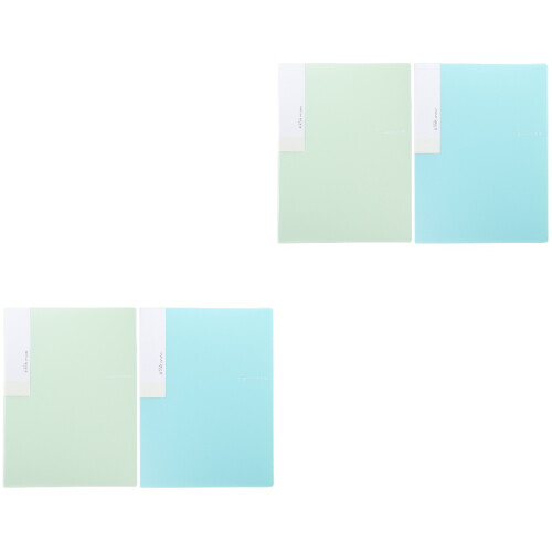 4 Pcs Household Music Binders Multi-Function File Folders 2
