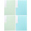 4 Pcs Household Music Binders Multi-Function File Folders 5