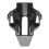 Peigne cylindrique pour accessoires de coiffure, doré et gris 2