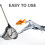 5Pcs Telescopic Landing Net Portable Foldable Fishing Tool 9