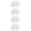 4Pcs Universal Lightweight Bump Cap Insert For Head Protection 8